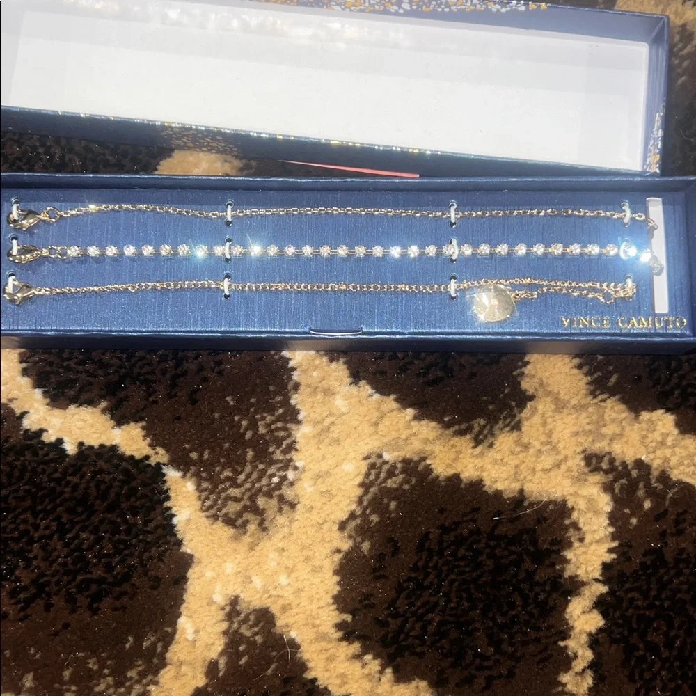 Vince Camuto Gold Bracelet Set - Picture 3 of 3